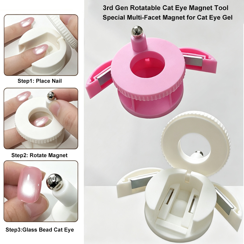3rd Gen Rotating Cat Eye Nail Magnet Tool
